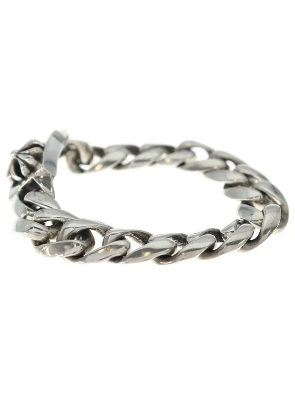 Chrome Hearts Clsc Chx Large Box ID Classic Silver Bracelet